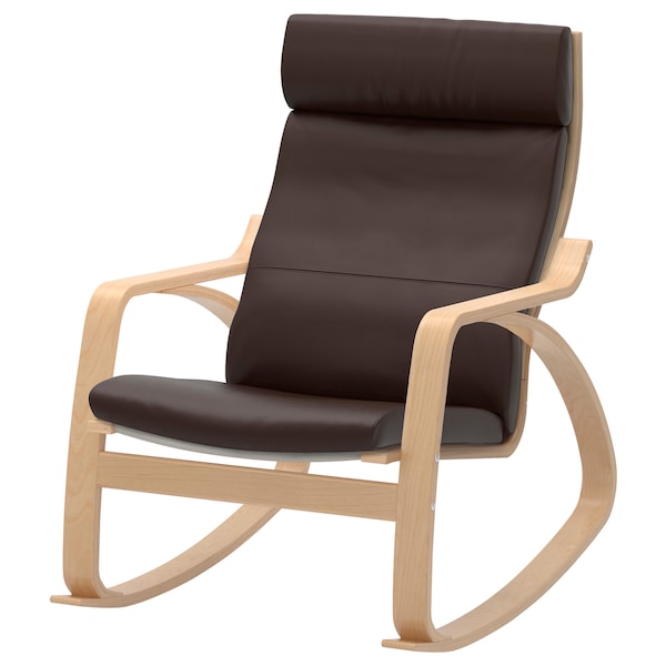 POANG扶手椅垫,Glose深棕色