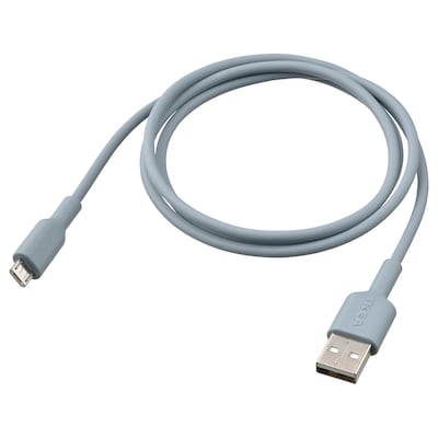 SITTBRUNN USB-A USB-micro,淡蓝色,1 m