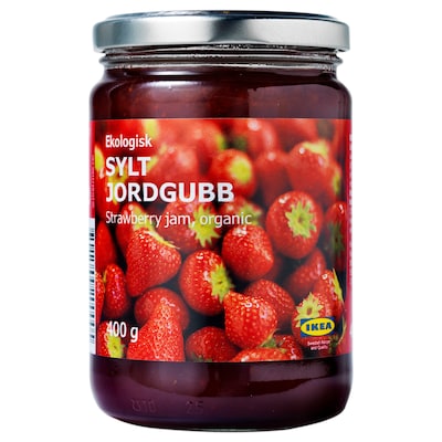 SYLT JORDGUBB草莓酱,有机,400 g