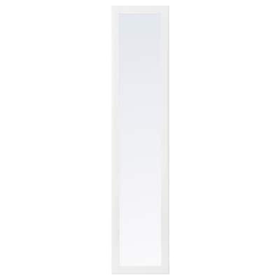 TYSSEDAL门铰链、白/镜面玻璃,x195 50厘米