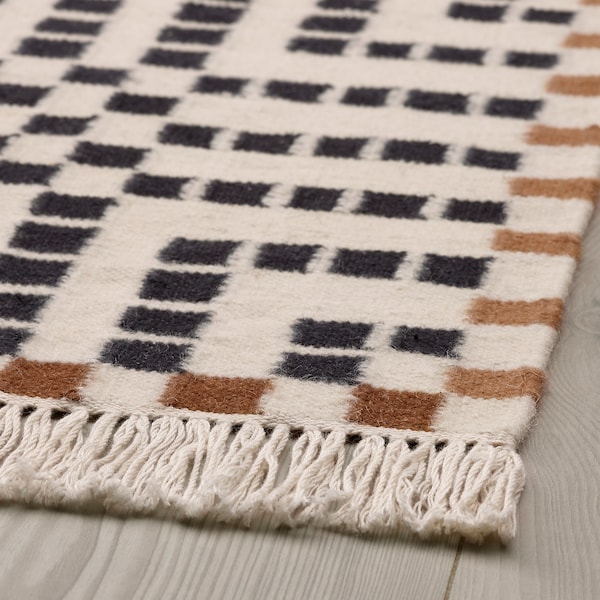 flatwoven VAMDRUP地毯,手工/多色80 x200型cm