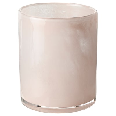 VINDSTILLA茶蜡,淡粉色,11厘米
