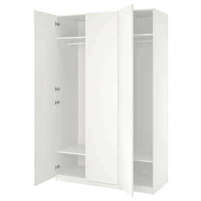 罗马/ FORSAND衣柜,白色/白色,150 x60x236厘米
