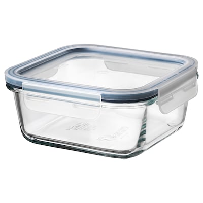亚博平台信誉怎么样宜家365 +食品容器盖子,方形玻璃/塑料,20盎司