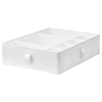 SKUBB盒子隔间,白色,17¼* 13½x4¼”