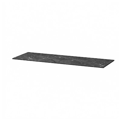 BESTA Deckplatte marmoriert /施瓦兹,120×厘米