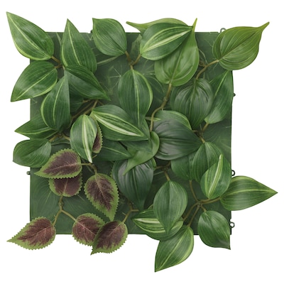 FEJKA Kunstpflanze,苏珥Wandmontage / drinnen draußen grun /紫色,x26 26厘米