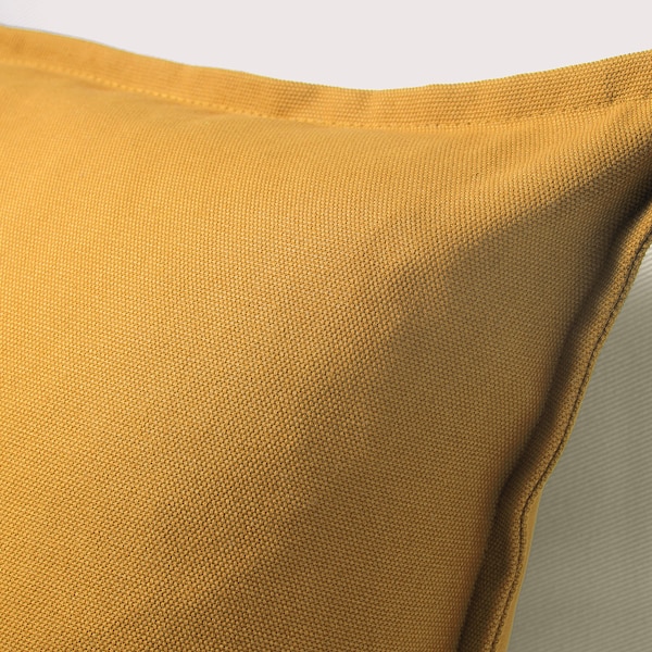 GURLI Kissenbezug goldgelb 50×50厘米