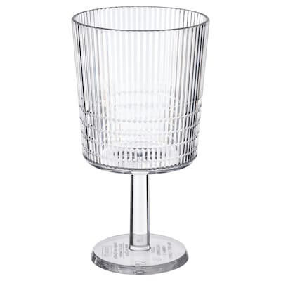 KALLSINNIG Weinglas、透明Kunststoff 32 cl