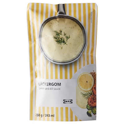 LACKERGOM Zitronen-Dill-Soße 250 g