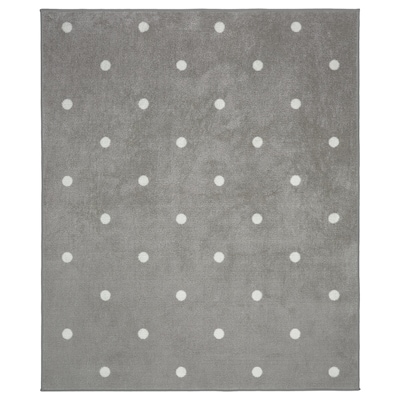 LEN Teppich Punkte /格劳,133 x160厘米