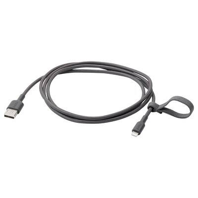 dunkelgrau LILLHULT USB-A闪电汪汪汪,1.5