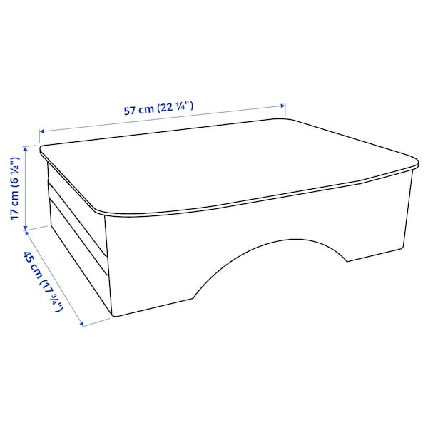 STRANDON Tabletttisch innen / außen、blassgrun x45 57厘米