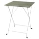 TARNO Tisch / außen weiß/ grun x54 55厘米