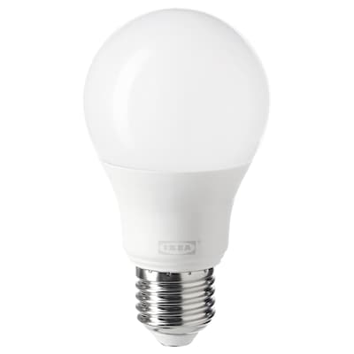 TRADFRI LED-Leuchtmittel E27 806 lm、智能kabellos dimmbar / behagliches Warmweißrund