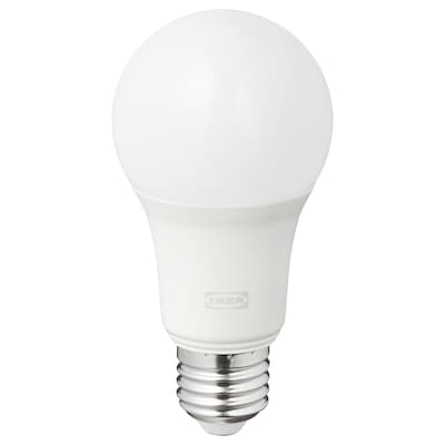 TRADFRI LED-Leuchtmittel E27 806 lm、智能kabellos dimmbar / Farb -和Weißspektrum rund