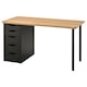 ANFALLARE /亚历克斯的办公桌、竹/黑褐色140 x65厘米