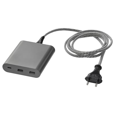 ASKSTORM 40 w USB充电器,深灰色