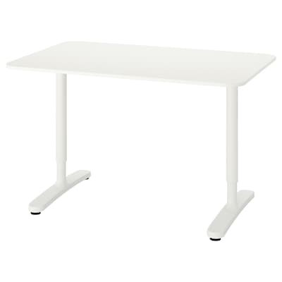 BEKANT桌子,白色,120 x80厘米