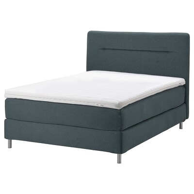 FINNSNES沙发床,Valevag公司/ Tussoy灰色140 x200型cm
