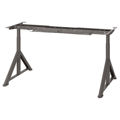 桌面IDASEN底架,深灰色,146 x67x76厘米