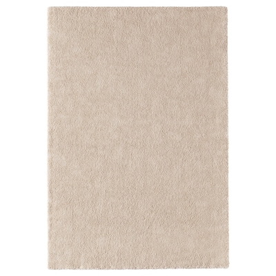 STOENSE地毯、低桩,白色133 x195厘米