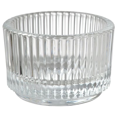 FINSMAK Teelichthalter Klarglas, 3.5厘米