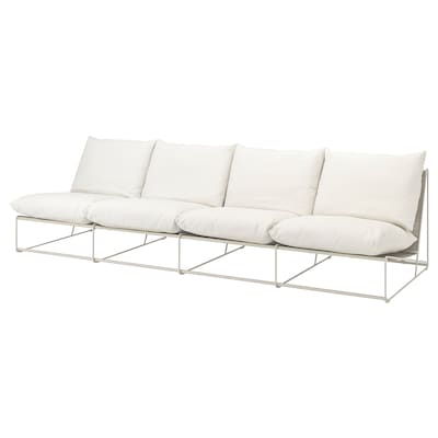 HAVSTEN 4 er-sofa drinnen / draußen ohne Armlehnen /米色,x94x90 326厘米
