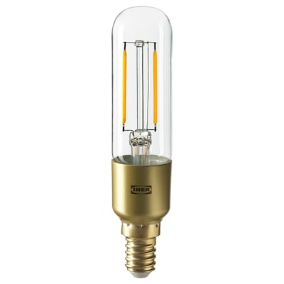200 lm LUNNOM LED-Leuchtmittel E14灯头,dimmbar / rohrenformig Klarglas, 25毫米