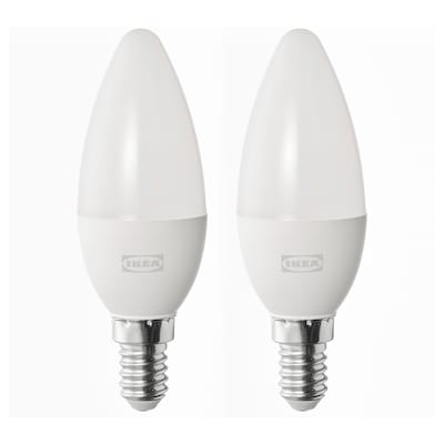 470 lm SOLHETTA LED-Leuchtmittel E14灯头,kerzenformig / opalweiß