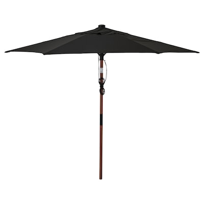 BETSO / LINDOJA阳伞,布朗træmønster /排序,300厘米