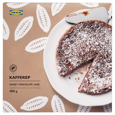 KAFFEREP Klistret chokoladekage frostvarer雨林Alliance-certificeret 400 g