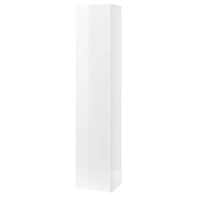GODMORGON高柜,高光泽的白色,x32x192 40厘米
