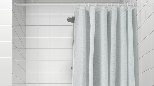 Duschdraperier & duschstänger