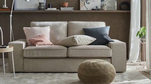 2 er-sofas Textil