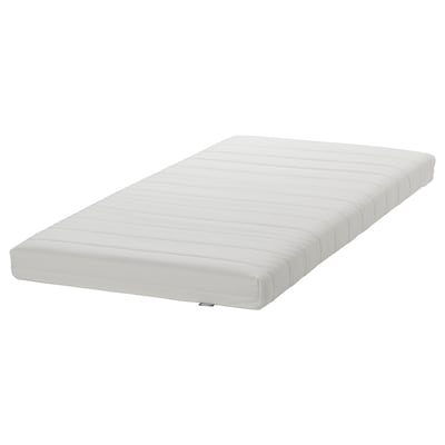 ASVANG泡沫床垫,公司/白色,标准的单身