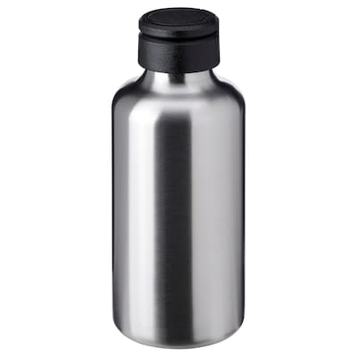 ENKELSPARIG水壶、不锈钢/黑色,0.7 l