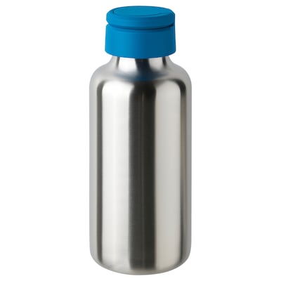 ENKELSPARIG水壶、不锈钢/明亮的蓝色,0.5 l