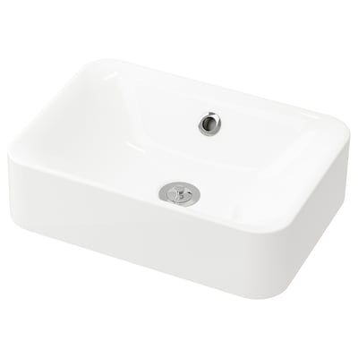 HORVIK台面洗手盆,白色,x32 45厘米