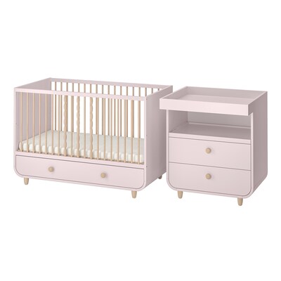 MYLLRA易婴儿家具,淡粉色,70 x140 cm