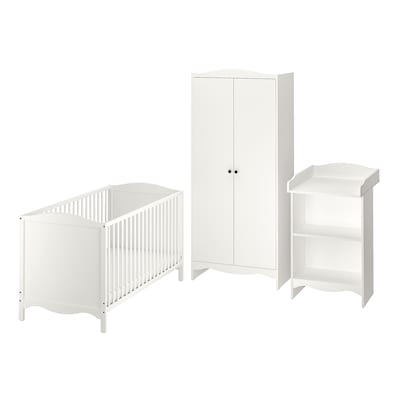 SMAGORA三组婴儿家具,白色,70 x140厘米