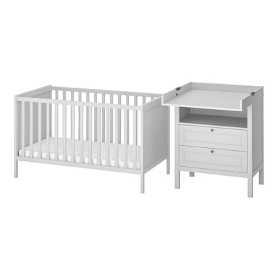 SUNDVIK易婴儿家具,灰色,70 x140厘米