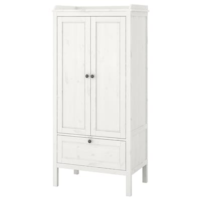 SUNDVIK衣柜,白色,80 x50x171厘米