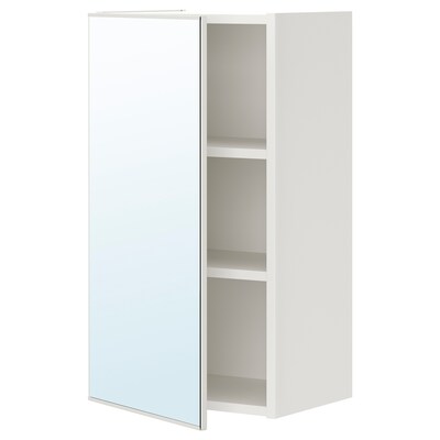 ENHET镜柜1门,白色,x32x75 40厘米