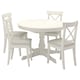 INGATORP / INGOLF桌子和4把椅子,白色/ Hallarp米色,110/155厘米