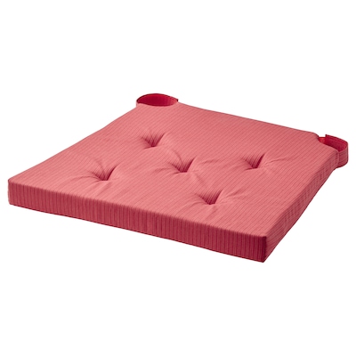贾丝廷娜椅垫,红色,42/35x40x4厘米