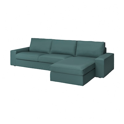 KIVIK阀座沙发和躺椅,Kelinge grey-turquoise
