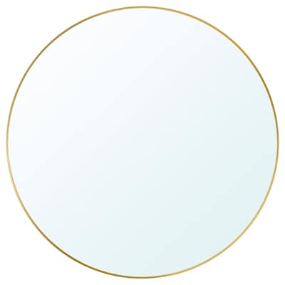 LINDBYN镜子,金色,80厘米