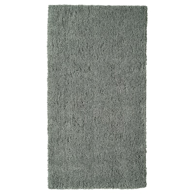 LINDKNUD地毯,高桩,深灰色,80 x150厘米
