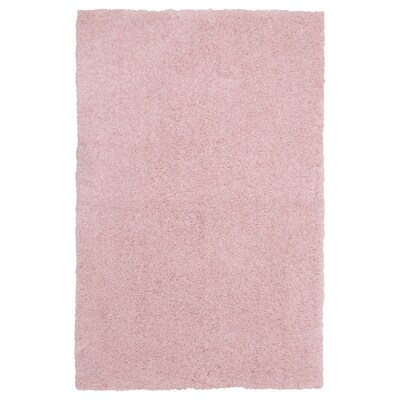 LINDKNUD地毯,高桩,粉色,x90 60厘米
